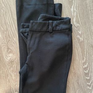 Madewell black flared pants size 0